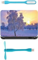 Print Shapes winter evening light Combo Set(Multicolor)   Laptop Accessories  (Print Shapes)