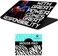 FineArts Quotes - LS5918 Laptop Skin and Mouse Pad Combo Set(Multicolor)   Laptop Accessories  (FineArts)