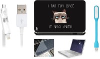 Print Shapes Mad Cat Combo Set(Multicolor)   Laptop Accessories  (Print Shapes)