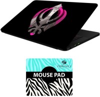 View FineArts Religious - LS5990 Laptop Skin and Mouse Pad Combo Set(Multicolor) Laptop Accessories Price Online(FineArts)