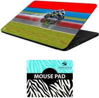 FineArts Automobiles - LS5321 Laptop Skin and Mouse Pad Combo Set(Multicolor)   Laptop Accessories  (FineArts)