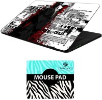FineArts Quotes - LS5832 Laptop Skin and Mouse Pad Combo Set(Multicolor)   Laptop Accessories  (FineArts)