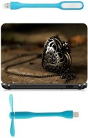 Print Shapes Heart locket Combo Set(Multicolor)   Laptop Accessories  (Print Shapes)