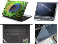 View Namo Arts Laptop Skins with Track Pad Skin, Screen Guard and Key Protector HQ1034 Combo Set(Multicolor) Laptop Accessories Price Online(Namo Arts)