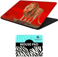 FineArts Animals - LS5300 Laptop Skin and Mouse Pad Combo Set(Multicolor)   Laptop Accessories  (FineArts)