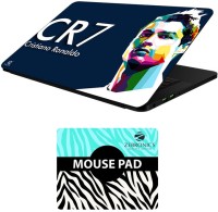 FineArts Football - LS5704 Laptop Skin and Mouse Pad Combo Set(Multicolor)   Laptop Accessories  (FineArts)