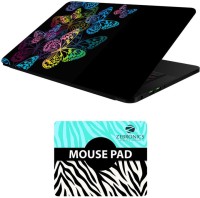 FineArts Abstract Art - LS5082 Laptop Skin and Mouse Pad Combo Set(Multicolor)   Laptop Accessories  (FineArts)
