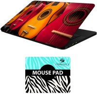 FineArts Music - LS5761 Laptop Skin and Mouse Pad Combo Set(Multicolor)   Laptop Accessories  (FineArts)