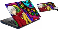 meSleep Boy Moon Laptop Skin 239 Combo Set(Multicolor)   Laptop Accessories  (meSleep)