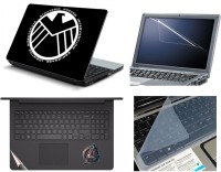 Namo Arts Laptop Skins with Track Pad Skin, Screen Guard and Key Protector HQ1070 Combo Set(Multicolor)   Laptop Accessories  (Namo Arts)