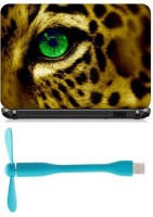 Print Shapes Cheetah eye Combo Set(Multicolor)   Laptop Accessories  (Print Shapes)
