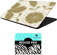 FineArts Floral - LS5545 Laptop Skin and Mouse Pad Combo Set(Multicolor)   Laptop Accessories  (FineArts)