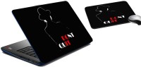 meSleep Don’t Quit Laptop Skin And Mouse Pad 288 Combo Set(Multicolor)   Laptop Accessories  (meSleep)