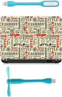 Print Shapes Style typo Combo Set(Multicolor)   Laptop Accessories  (Print Shapes)