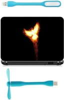 View Print Shapes rise phoenix myth fire bird Combo Set(Multicolor) Laptop Accessories Price Online(Print Shapes)