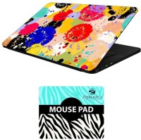 FineArts Abstract Art - LS5010 Laptop Skin and Mouse Pad Combo Set(Multicolor)   Laptop Accessories  (FineArts)