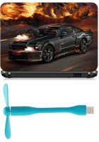 View Print Shapes Burning car Combo Set(Multicolor) Laptop Accessories Price Online(Print Shapes)