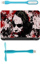 Print Shapes Typo joker red Combo Set(Multicolor)   Laptop Accessories  (Print Shapes)