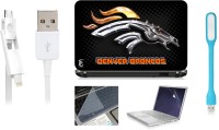 Print Shapes Denver Broncos Combo Set(Multicolor)   Laptop Accessories  (Print Shapes)