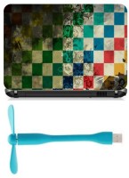 Print Shapes chess texture Combo Set(Multicolor)   Laptop Accessories  (Print Shapes)