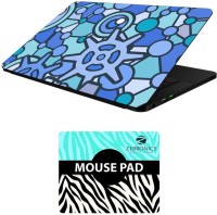 FineArts Abstract Art - LS5028 Laptop Skin and Mouse Pad Combo Set(Multicolor)   Laptop Accessories  (FineArts)