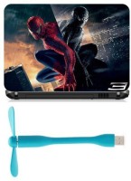 Print Shapes Spiderman 3 Combo Set(Multicolor)   Laptop Accessories  (Print Shapes)