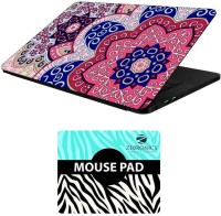 FineArts Floral - LS5559 Laptop Skin and Mouse Pad Combo Set(Multicolor)   Laptop Accessories  (FineArts)