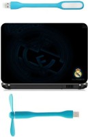 Print Shapes cool real madrid Combo Set(Multicolor)   Laptop Accessories  (Print Shapes)