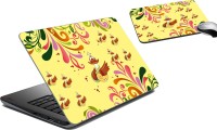 meSleep Floral Swans LSPD-20-88 Combo Set(Multicolor)   Laptop Accessories  (meSleep)