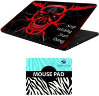 FineArts Quotes - LS5808 Laptop Skin and Mouse Pad Combo Set(Multicolor)   Laptop Accessories  (FineArts)