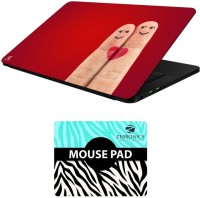 FineArts Abstract Art - LS5161 Laptop Skin and Mouse Pad Combo Set(Multicolor)   Laptop Accessories  (FineArts)