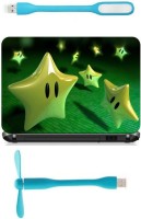 Print Shapes 3d star Combo Set(Multicolor)   Laptop Accessories  (Print Shapes)