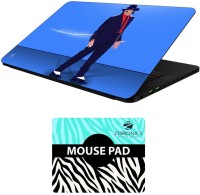 FineArts Famous Characters - LS5511 Laptop Skin and Mouse Pad Combo Set(Multicolor)   Laptop Accessories  (FineArts)