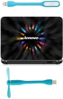 Print Shapes Lenovo Logo Shinning Like a Sun Combo Set(Multicolor)   Laptop Accessories  (Print Shapes)