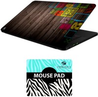 FineArts Abstract Art - LS5139 Laptop Skin and Mouse Pad Combo Set(Multicolor)   Laptop Accessories  (FineArts)