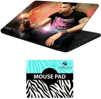FineArts Famous Characters - LS5525 Laptop Skin and Mouse Pad Combo Set(Multicolor)   Laptop Accessories  (FineArts)