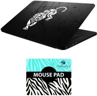 FineArts Abstract Art - LS5123 Laptop Skin and Mouse Pad Combo Set(Multicolor)   Laptop Accessories  (FineArts)