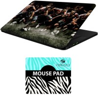FineArts Football - LS5726 Laptop Skin and Mouse Pad Combo Set(Multicolor)   Laptop Accessories  (FineArts)