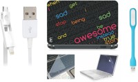 Print Shapes Awesome True Story Combo Set(Multicolor)   Laptop Accessories  (Print Shapes)
