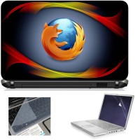 Print Shapes Mozilla Fire eye Combo Set(Multicolor)   Laptop Accessories  (Print Shapes)