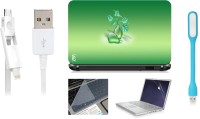 Print Shapes Green Guevea Combo Set(Multicolor)   Laptop Accessories  (Print Shapes)