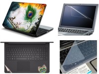 View Namo Arts Laptop Skins with Track Pad Skin, Screen Guard and Key Protector HQ1064 Combo Set(Multicolor) Laptop Accessories Price Online(Namo Arts)