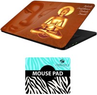 FineArts Quotes - LS5865 Laptop Skin and Mouse Pad Combo Set(Multicolor)   Laptop Accessories  (FineArts)
