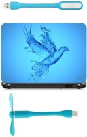 Print Shapes aqua bird Combo Set(Multicolor)   Laptop Accessories  (Print Shapes)