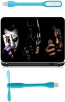 Print Shapes Joker Batman Combo Set(Multicolor)   Laptop Accessories  (Print Shapes)