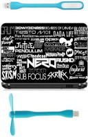 Print Shapes Typography nero Combo Set(Multicolor)   Laptop Accessories  (Print Shapes)