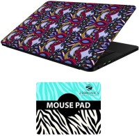 FineArts Floral - LS5624 Laptop Skin and Mouse Pad Combo Set(Multicolor)   Laptop Accessories  (FineArts)