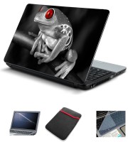 Psycho Art 3d Frog 4 in 1 Combo Set(Multicolor)   Laptop Accessories  (Psycho Art)