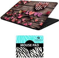 FineArts Abstract Art - LS5102 Laptop Skin and Mouse Pad Combo Set(Multicolor)   Laptop Accessories  (FineArts)
