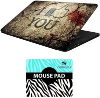 FineArts Quotes - LS5845 Laptop Skin and Mouse Pad Combo Set(Multicolor)   Laptop Accessories  (FineArts)
